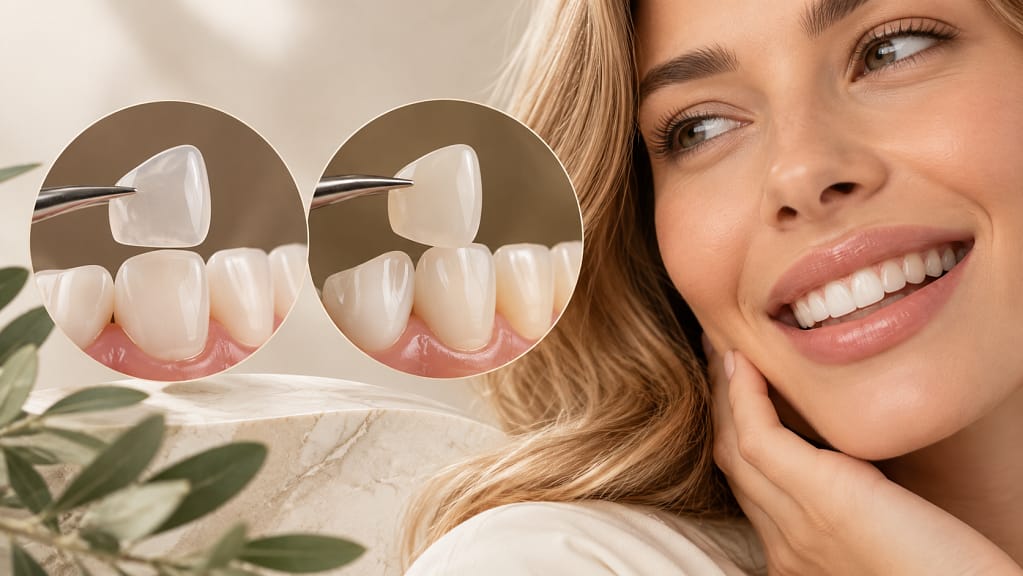 Licówki kompozytowe i porcelanowe – porównanie estetyki uśmiechu